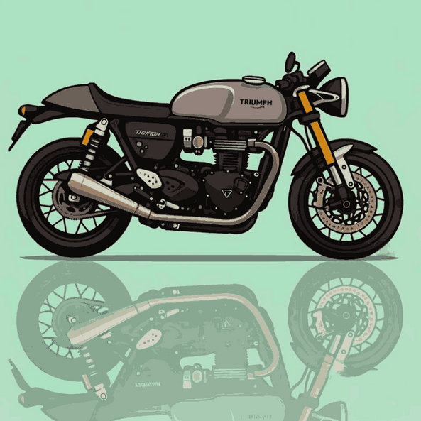 Triumph Thruxton Cafe Racer
