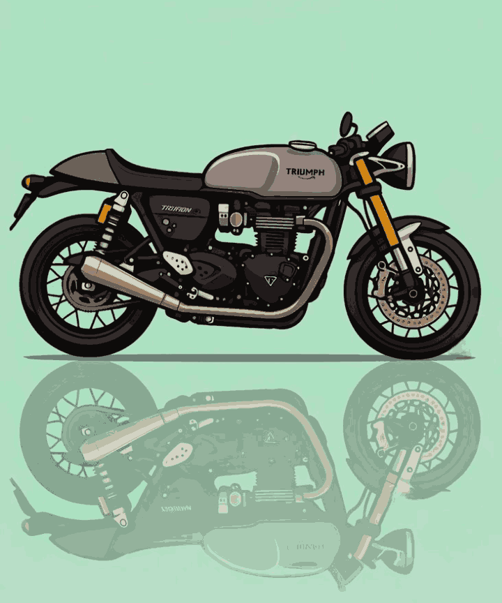 Triumph Thruxton Cafe Racer